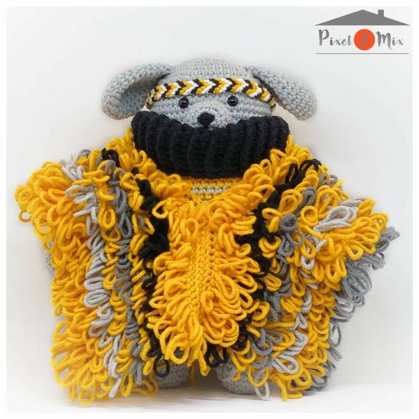 Delsin - Het Hondje - Gehaakte Knuffel