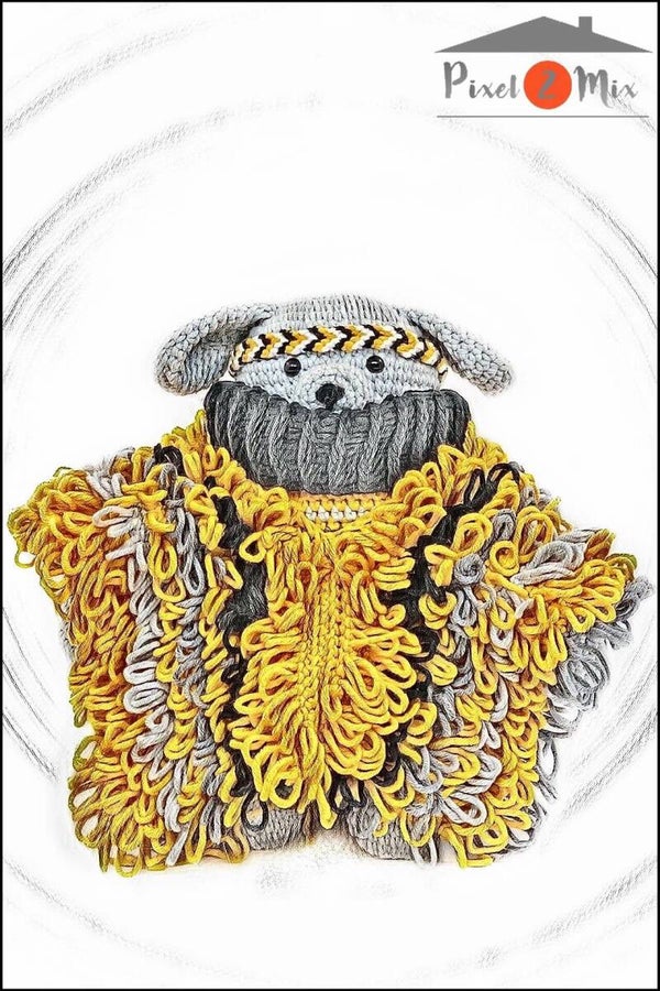 Delsin - Het Hondje - Poster A3/A4 (1)