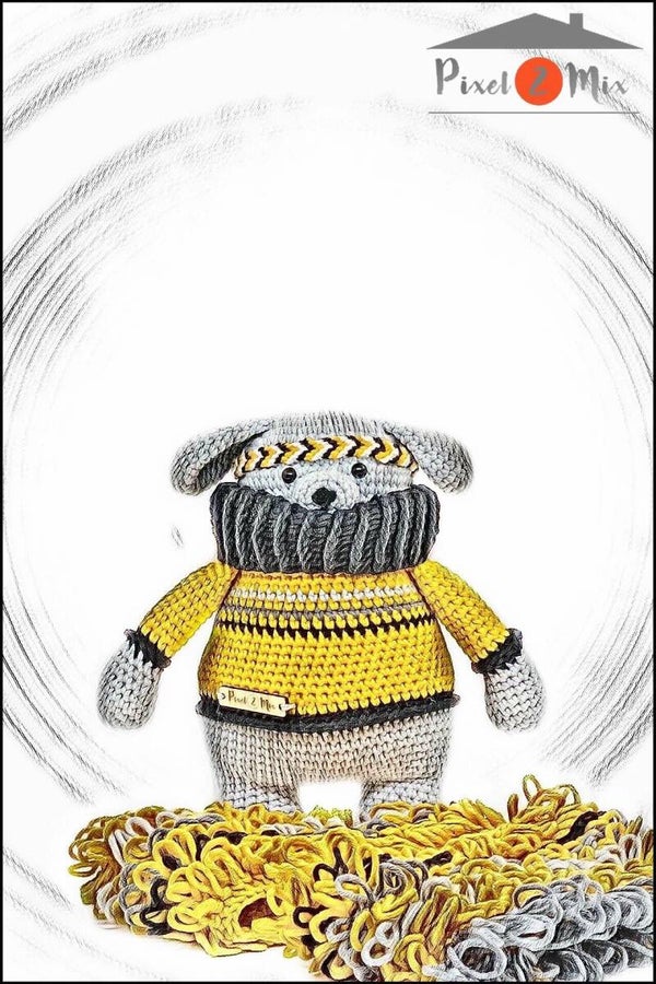 Delsin - Het Hondje - Poster A3/A4 (3)