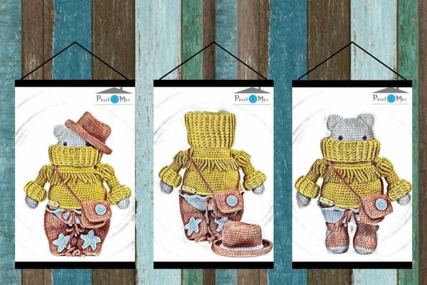 Harry - De Cowboy Kater - Poster A3/A4 - 3-Luik