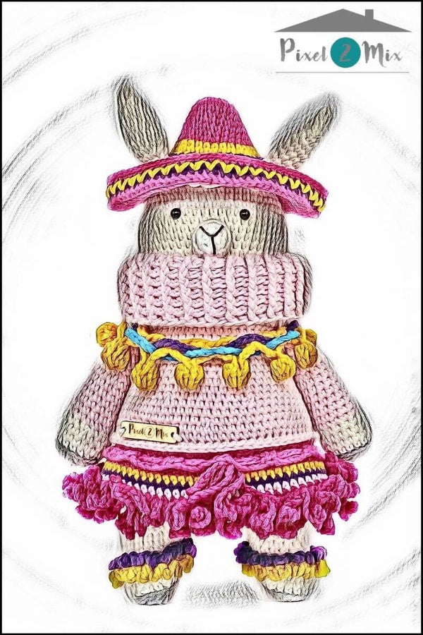 Llara - De Alpaca - Poster A3/A4 (1)