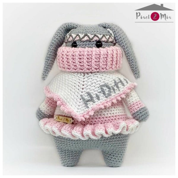 Renate - Het Konijntje - Gehaakte Knuffel