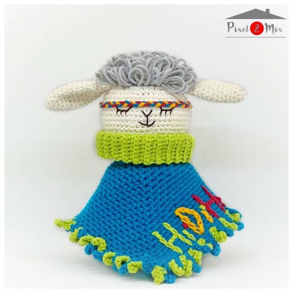 Sammy - Het Lammetje - Knuffeldoekje