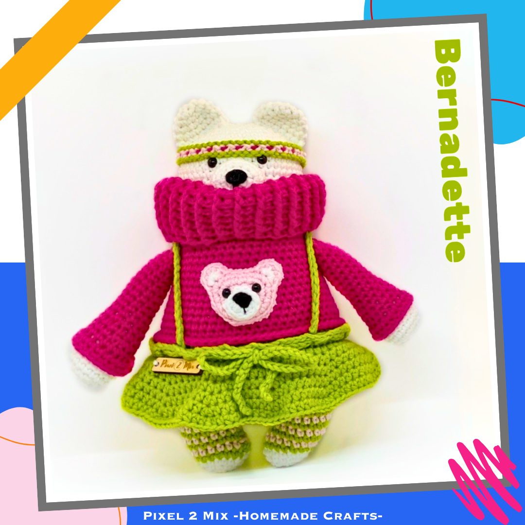 Bernadette - De Indiaanse Poolberin - PDF Haakpatroon