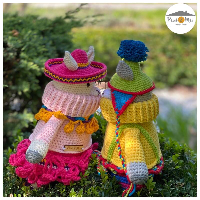 LLara - De Alpaca & Llorenzo - De Lama - Liefdes Duo: . Amigurumi Alpaca Haken, Amigurumi Lama Haken, Amigurumi Liefdes Duo Haken Ontdek de betoverende wereld van haakcreaties met LLara - De Alpaca en Llorenzo - De Lama, het meest romantische lama / alpac