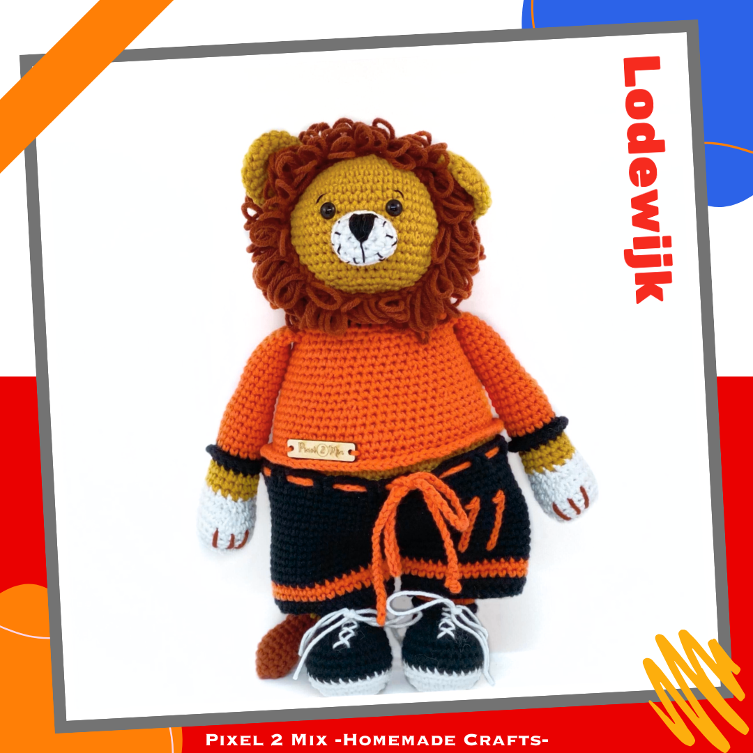 Lodewijk - Het Leeuwtje - PDF Haakpatroon