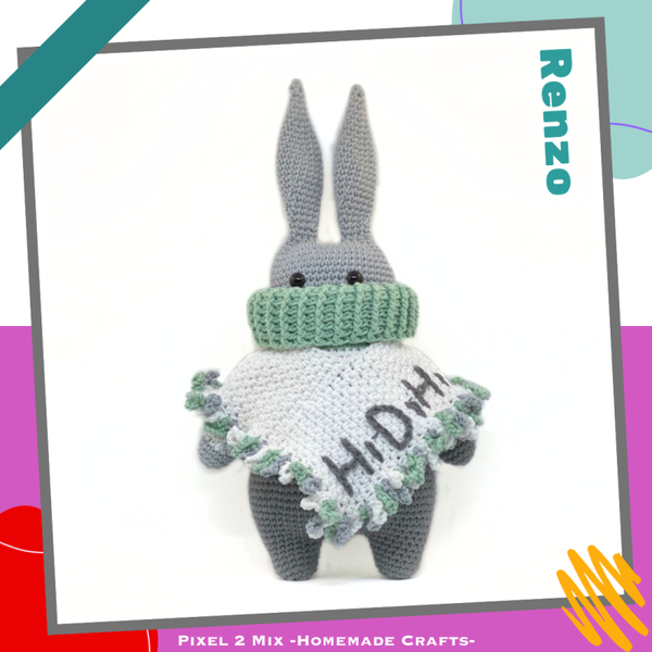Renzo - Het Konijntje - PDF Haakpatroon