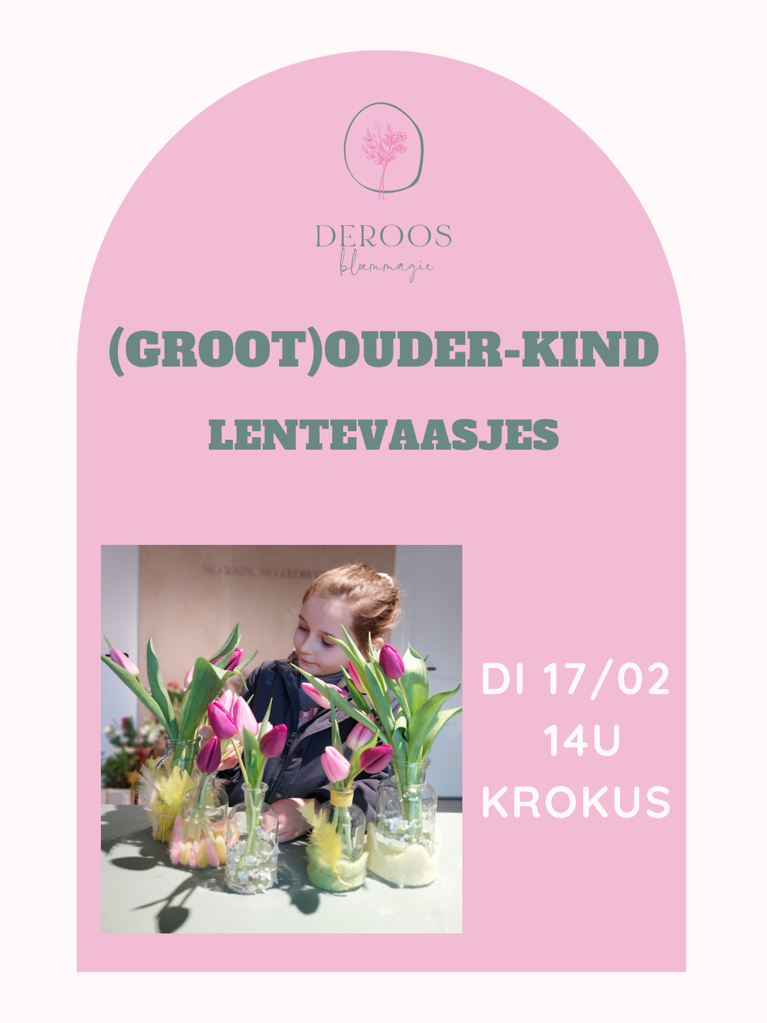 (groot)ouder-kind workshop - krokusvakantie- 17 februari om 14u