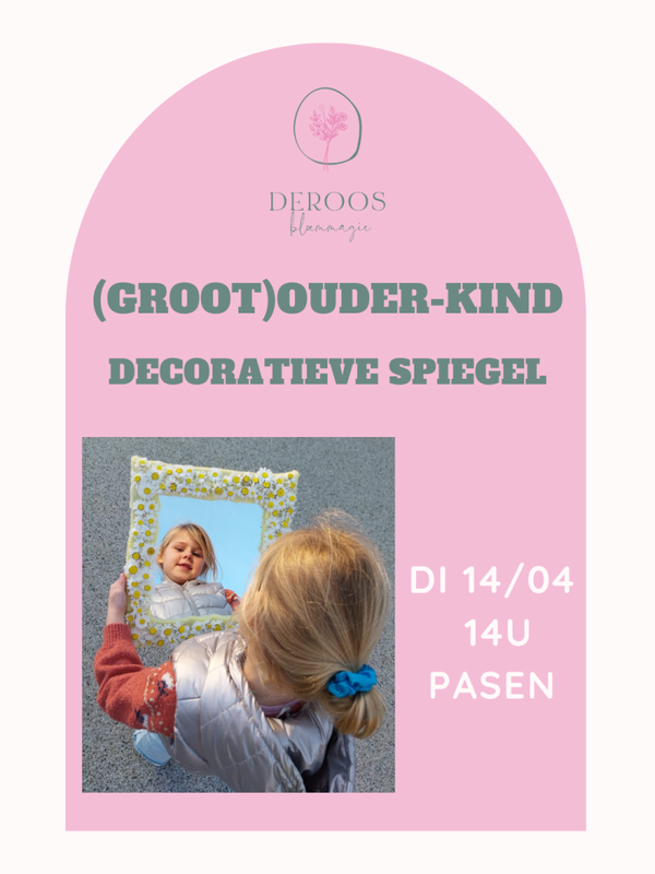 ouder-kind workshop - Pasen -  di 14 april om 14u