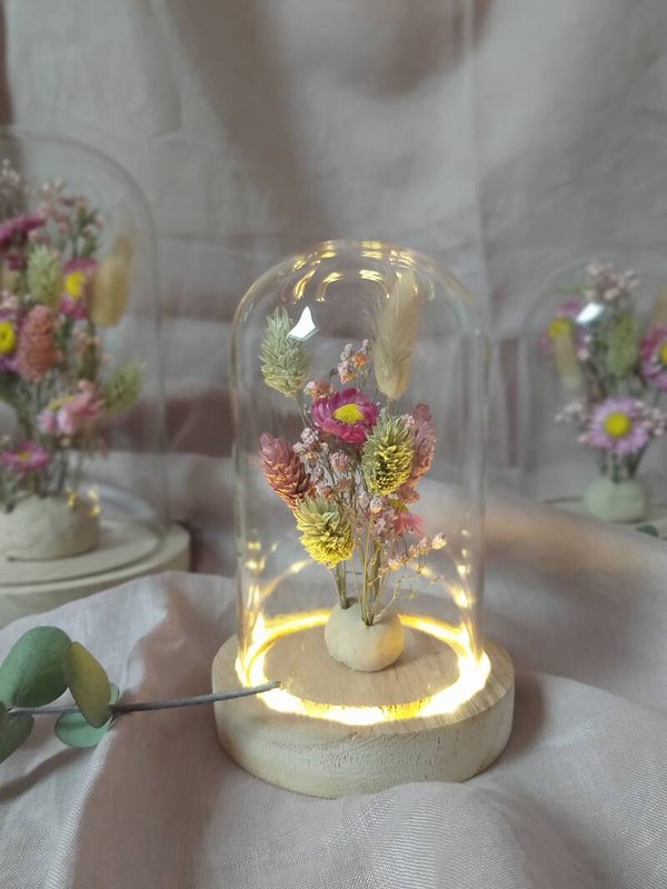 Stolp Pink met lichtje