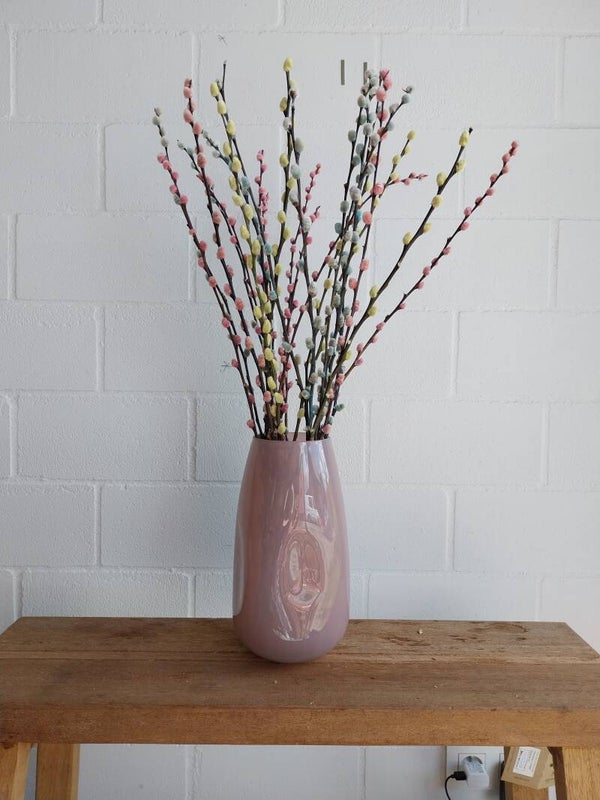 vaas met wilgenkatjes