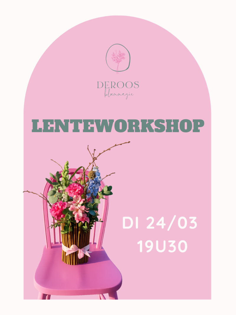 lenteworkshop - di 31 maart op 19u30