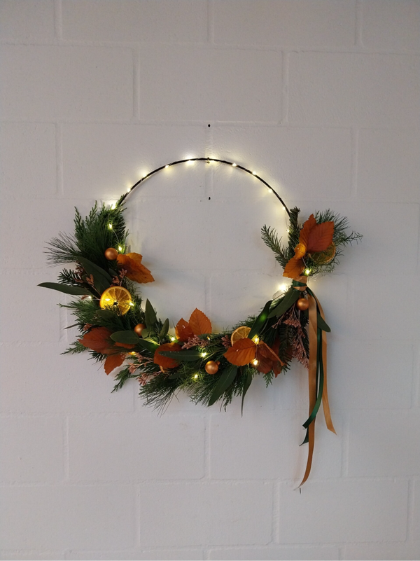 workshop kersthoop - maandag 11 december om 19u30