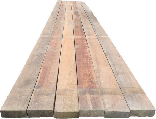 Hardhouten balken - fijnbezaagd 5.5x14.5 cm 6 stuks 5.50 meter