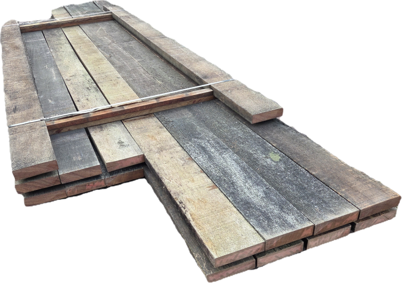 Hardhouten balken fijnbezaagd Afmeting: 4.0x15.0 cm