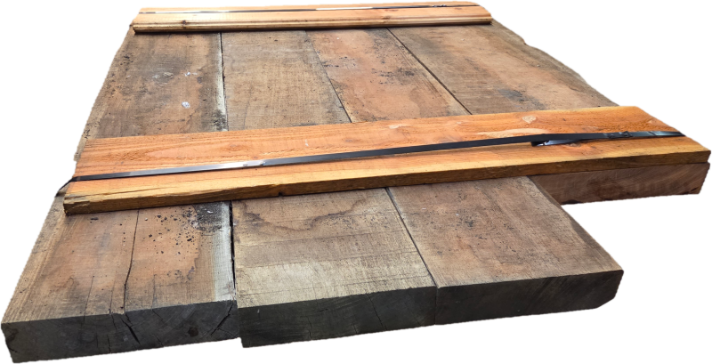 Hardhouten balken - fijnbezaagd