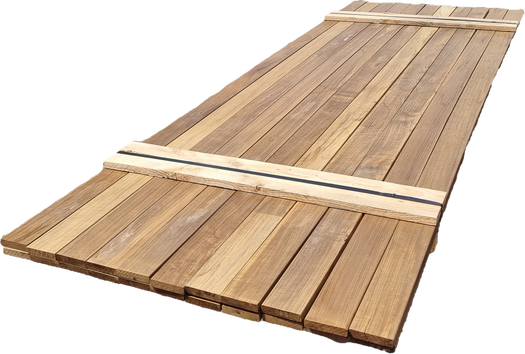 Hardhouten planken geschaafd 2.0x9.0 cm 22 stuks 3.00 meter € 240,- inclusief BTW Paknummer: HP221