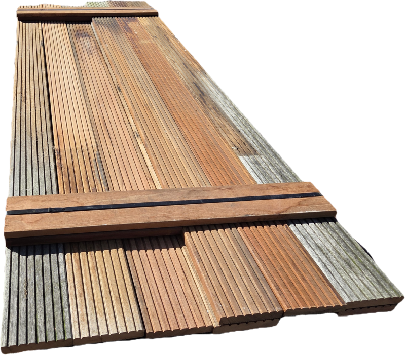 Hardhouten profielplanken