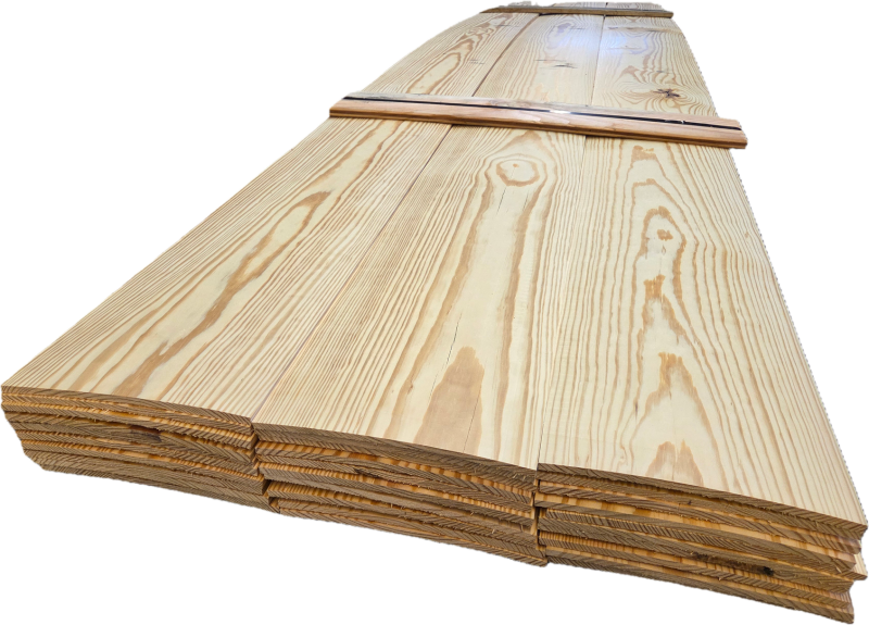 Lariks Planken  Geschaafd aan één zijde