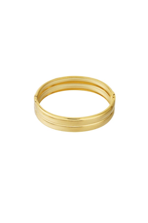 Big bangle armband - Goud