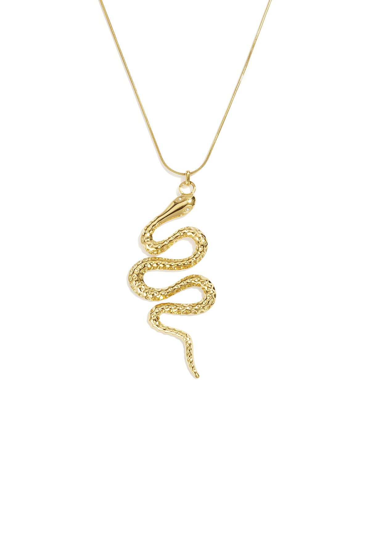 Lange Ketting Met Slangenmotief