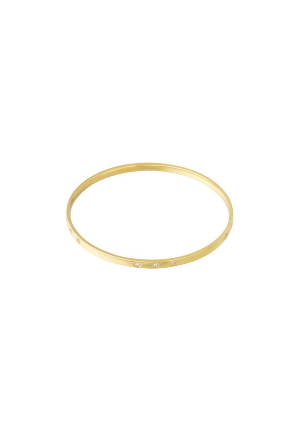 Sparkle Bangle armband - Goud
