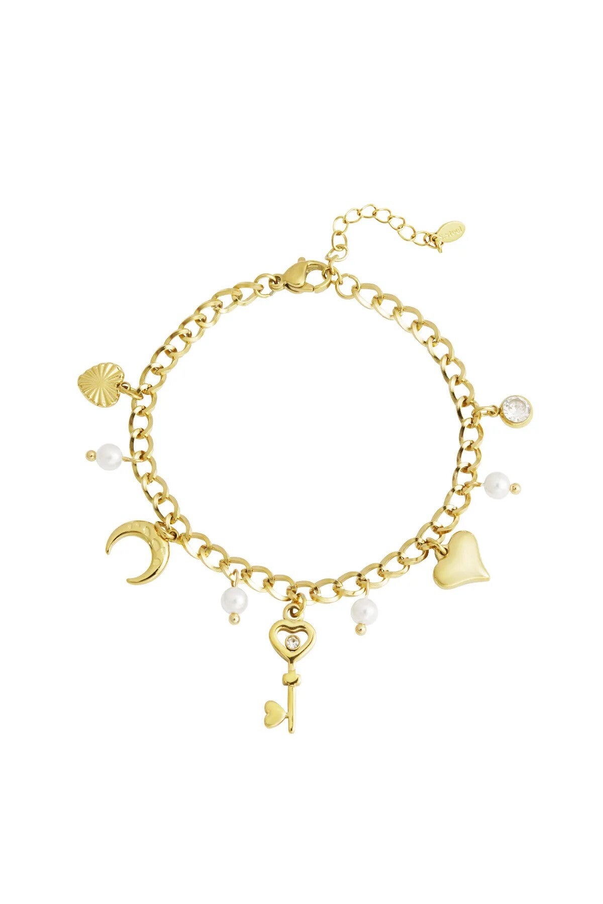 Key to my heart armband