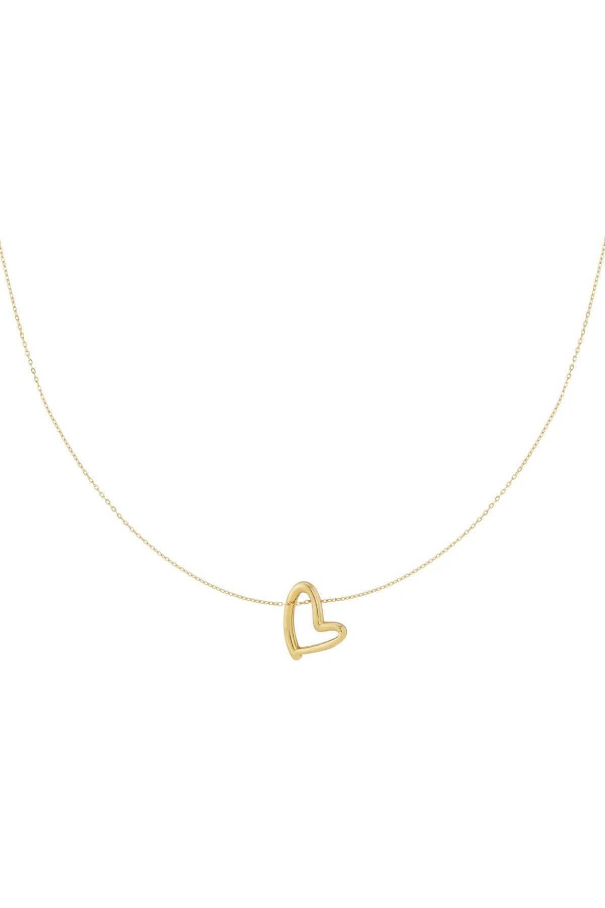 Mini hart ketting