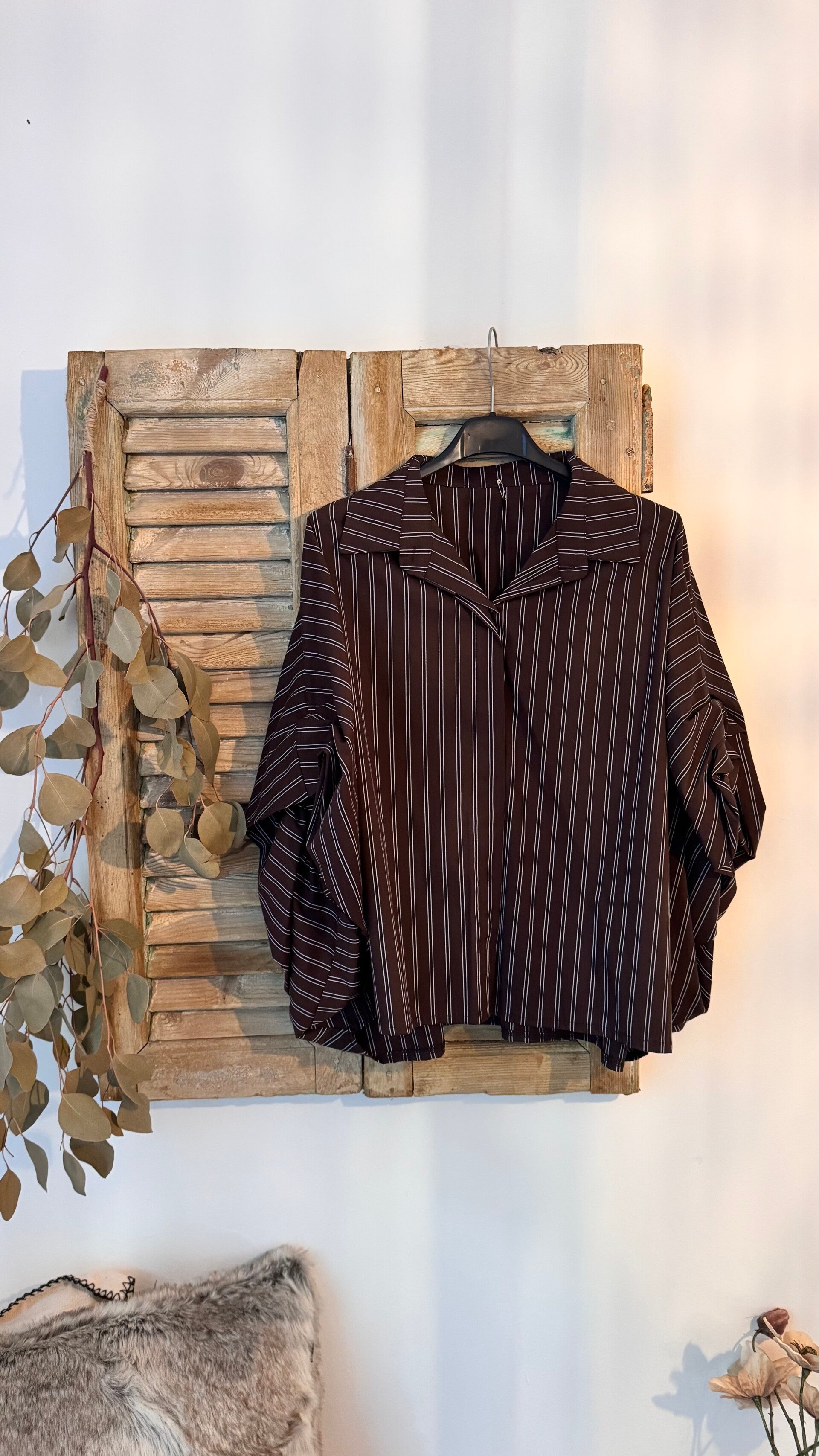 Blouse met strepen
