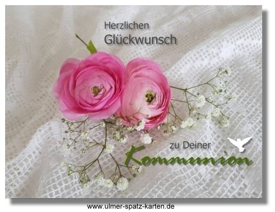 Kommunions-Karte