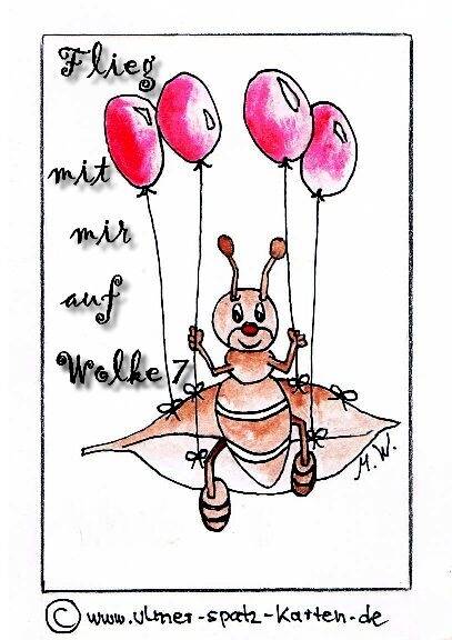 Wolke 7 - Ameise in den Wolken