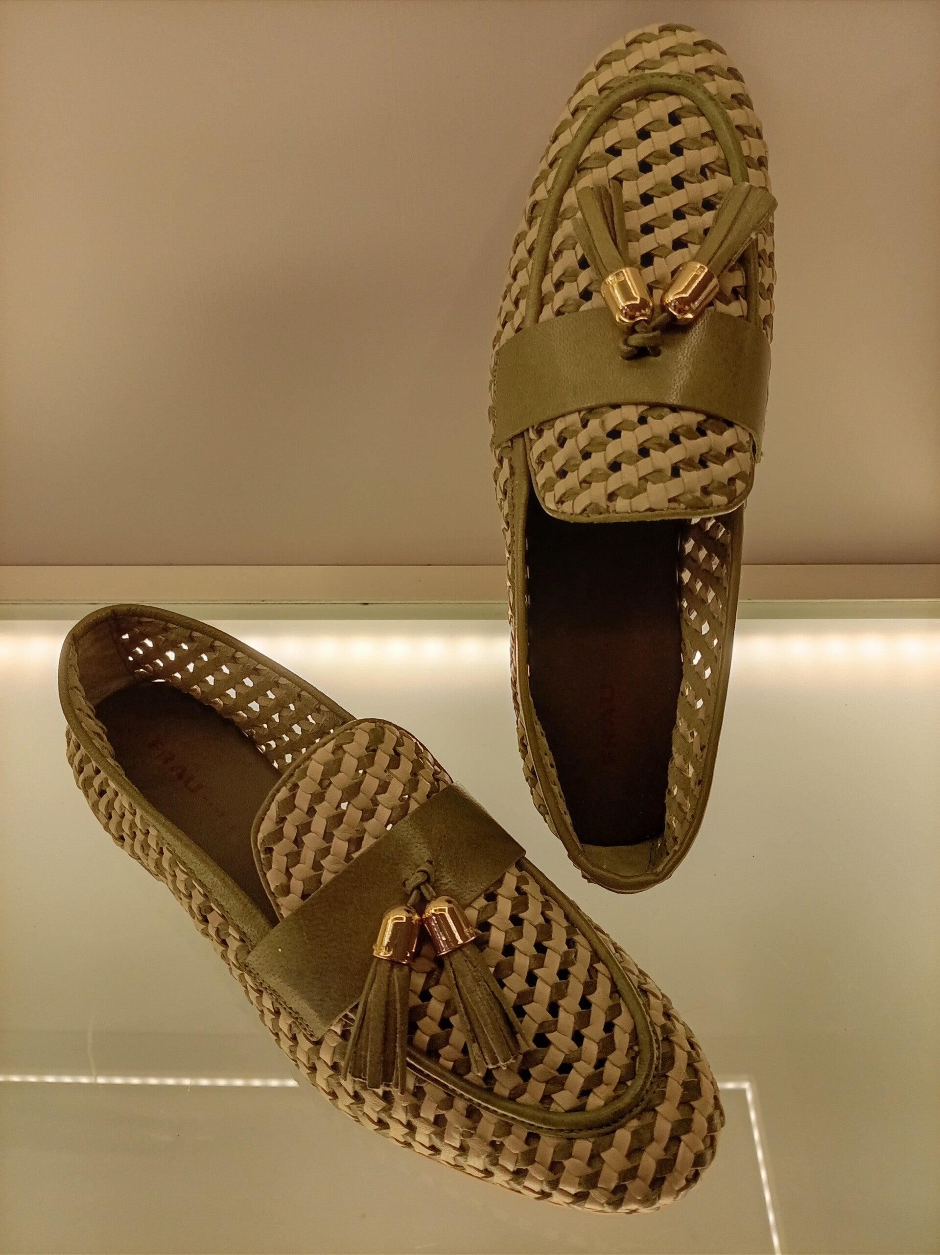 Mocassino Frau intrecciato