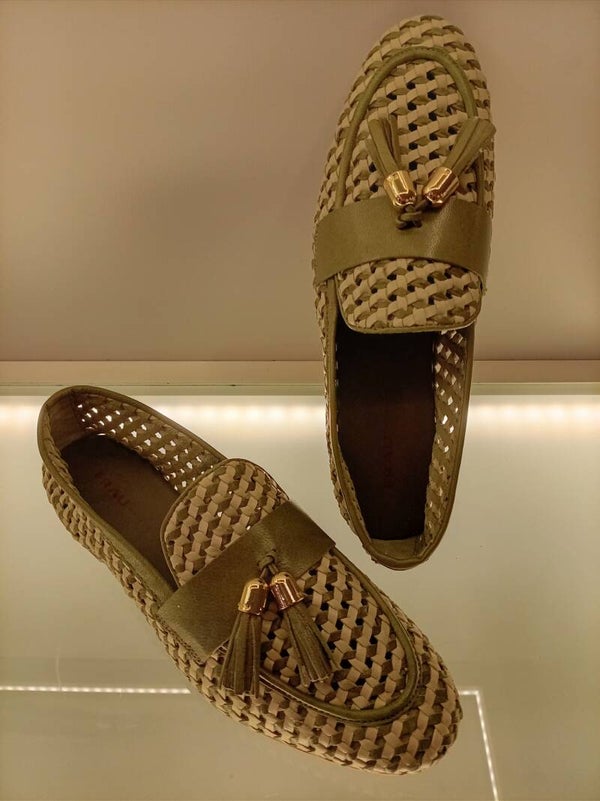 Mocassino Frau intrecciato