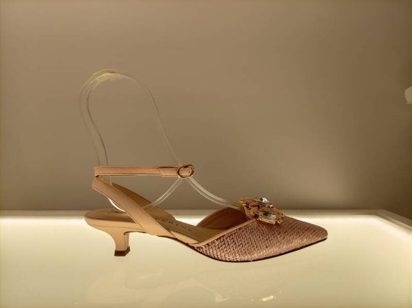 Sandalo Prosperine Pailettes Tacco 3