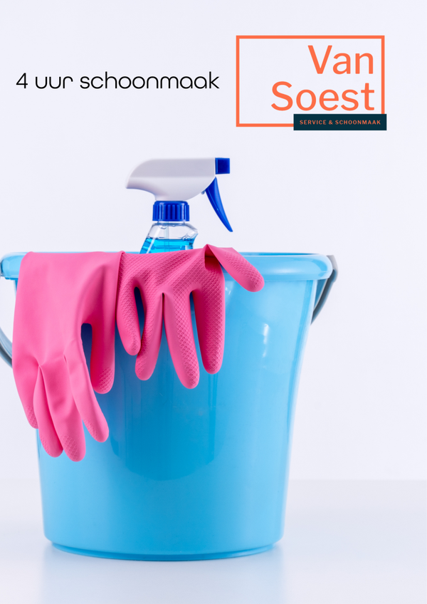 4 uur schoonmaak