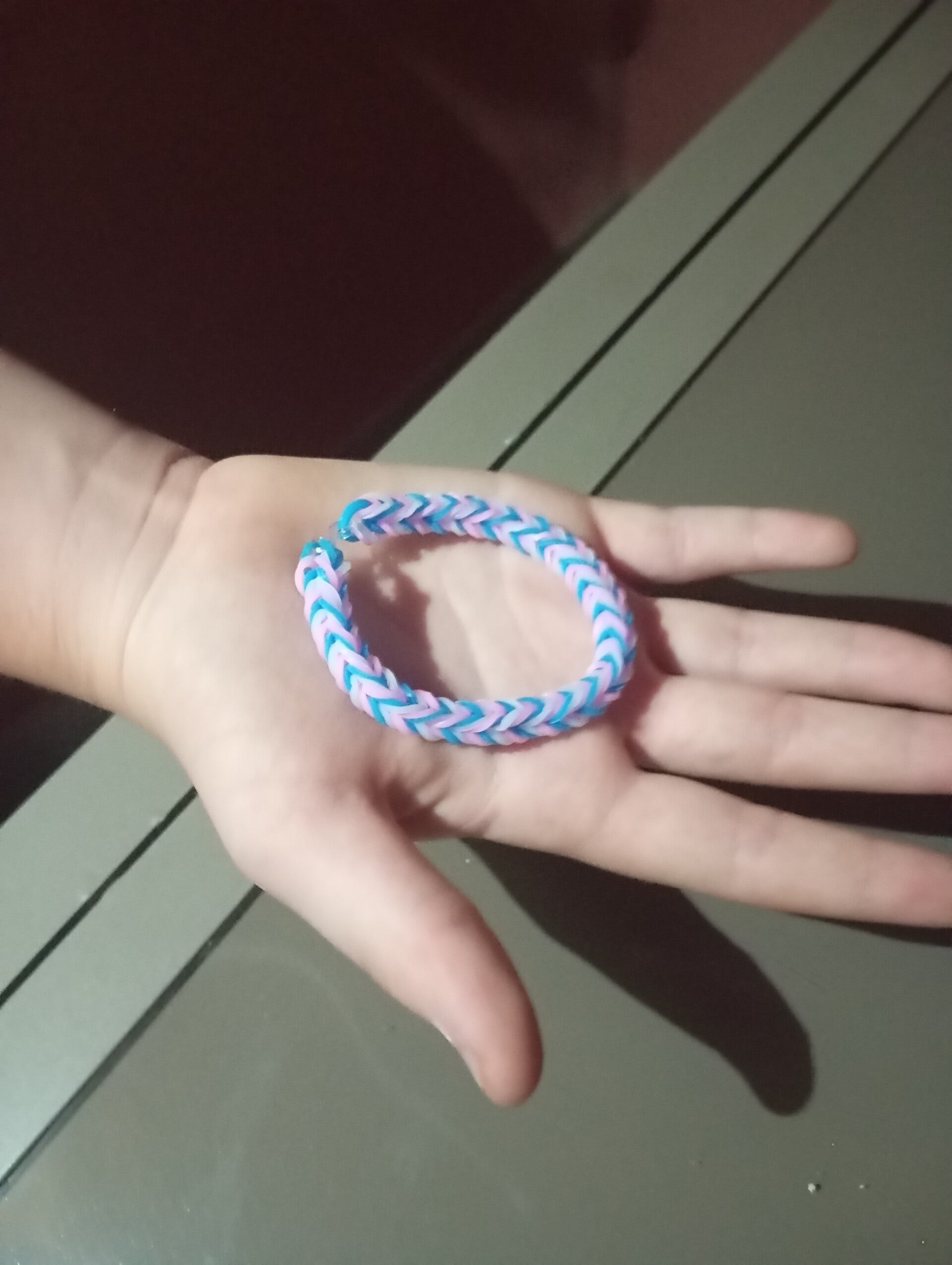 Pulsera de goma pastel