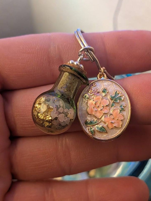 With Glitter — tiny mysteries wrapped in glow.