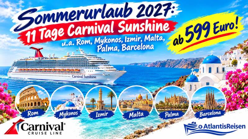 Sommerurlaub  | www.atlantisreisen.com