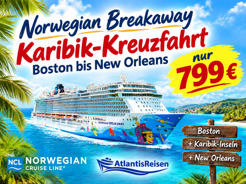 NCL Sonderangebote | www.atlantisreisen.com