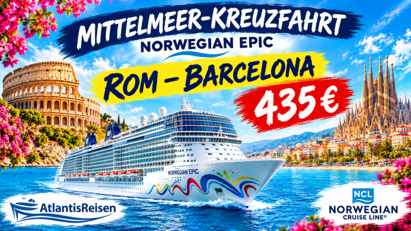 Mittelmeerkreuzfahrt  | www.atlantisreisen.com