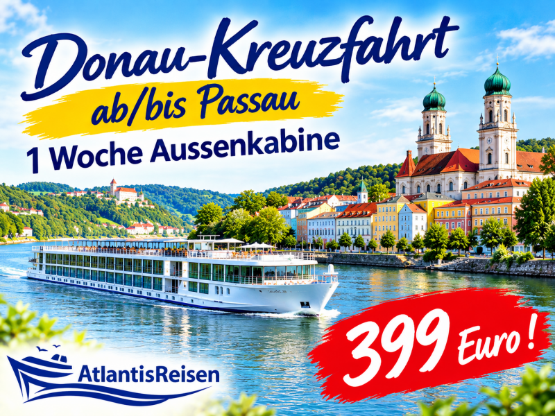 Donaukreuzfahrt | www.atlantisreisen.com