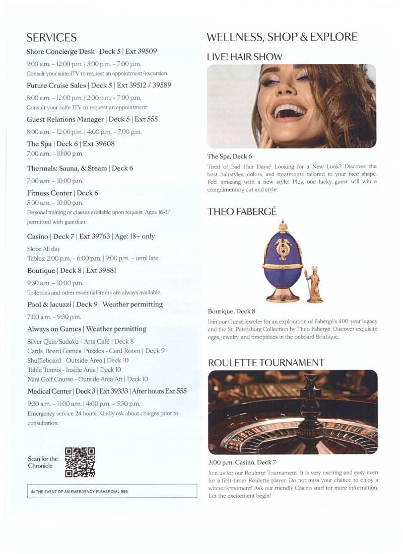 Silversea Service | www.atlantisreisen.com