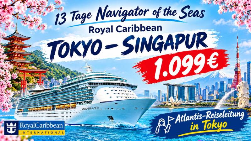 Japankreuzfahrt  | www.atlantisreisen.com