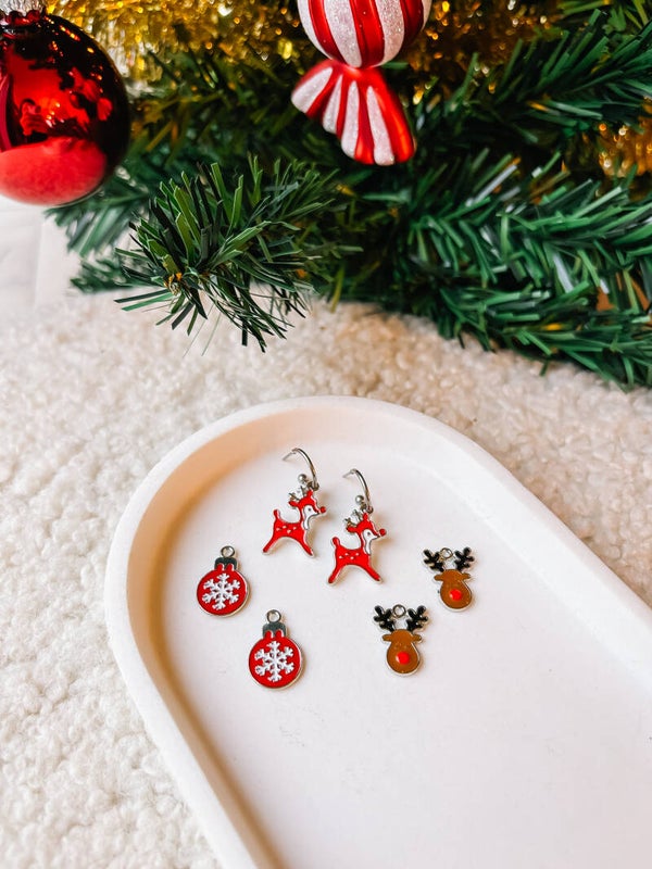 Oorringen Charms Zilver