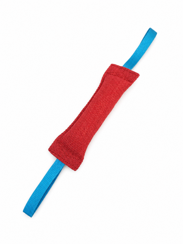 Boudin rouge - poignée bleue