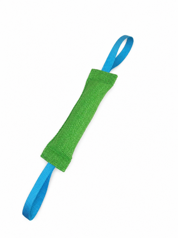 Boudin vert - poignée bleue
