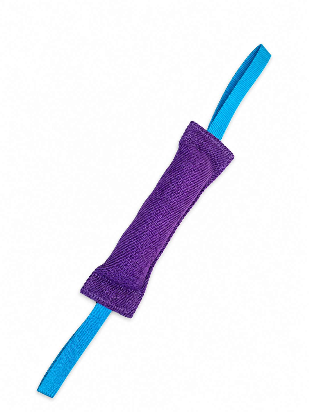 Boudin violet - poignée bleue