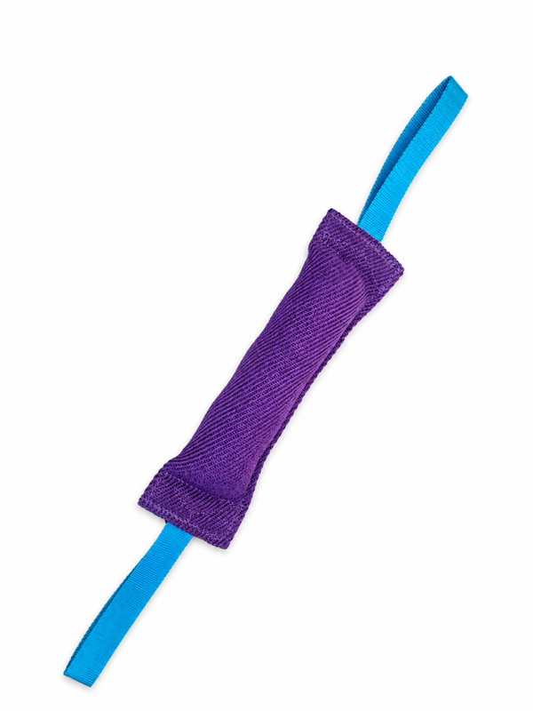 Boudin violet - poignée bleue