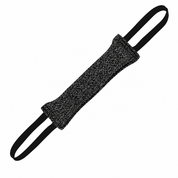 Boudin Noir est blanc mordant chien qualité pro – poignée Noir – coton écologique résistant