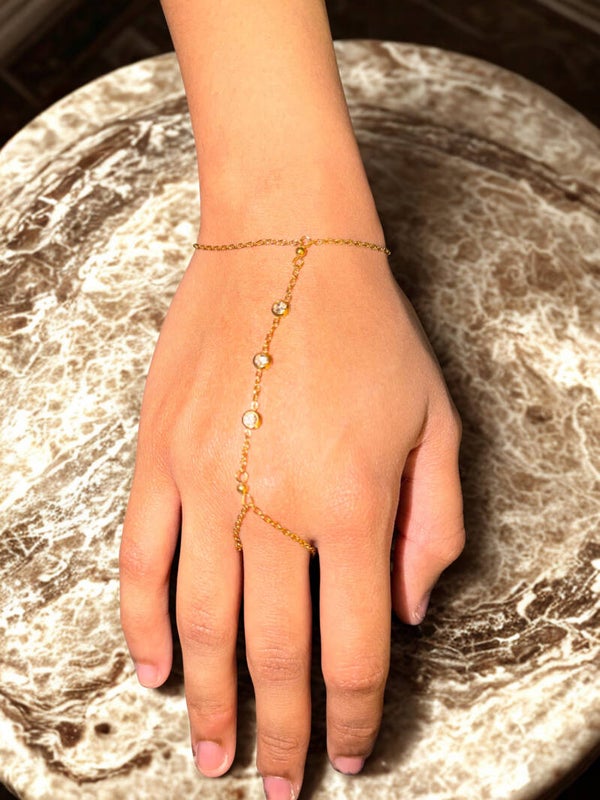 LockedNLuv Hand Chain